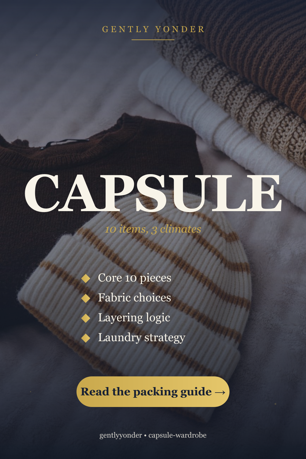 Capsule Wardrobe for 2-Week Trips