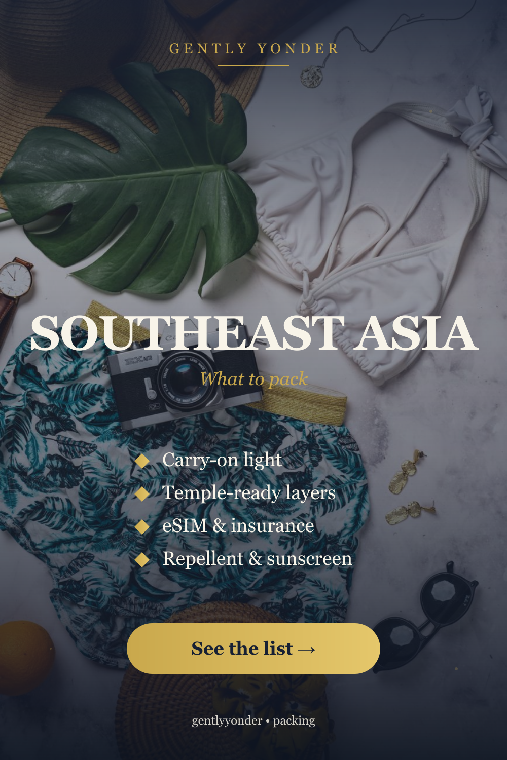 What to Pack for Southeast Asia